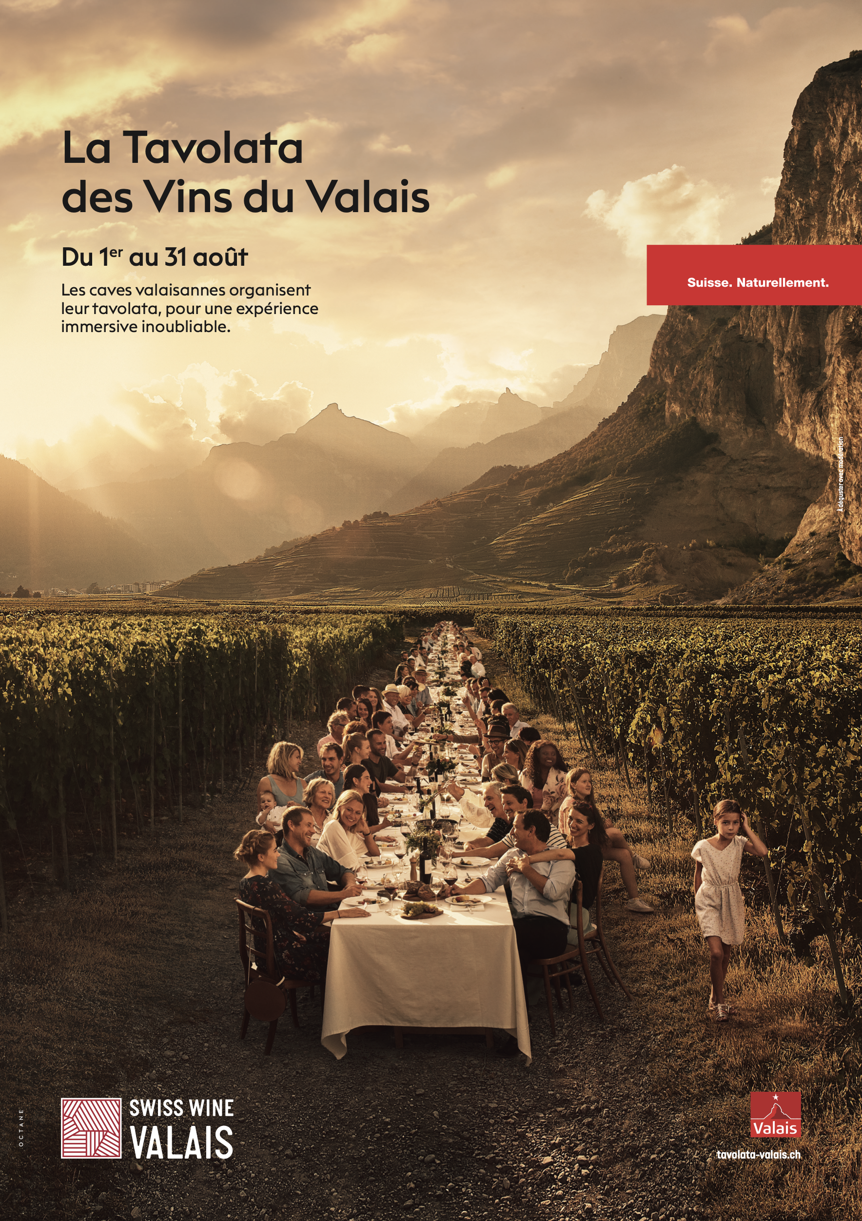 Tavolata des vins du valais